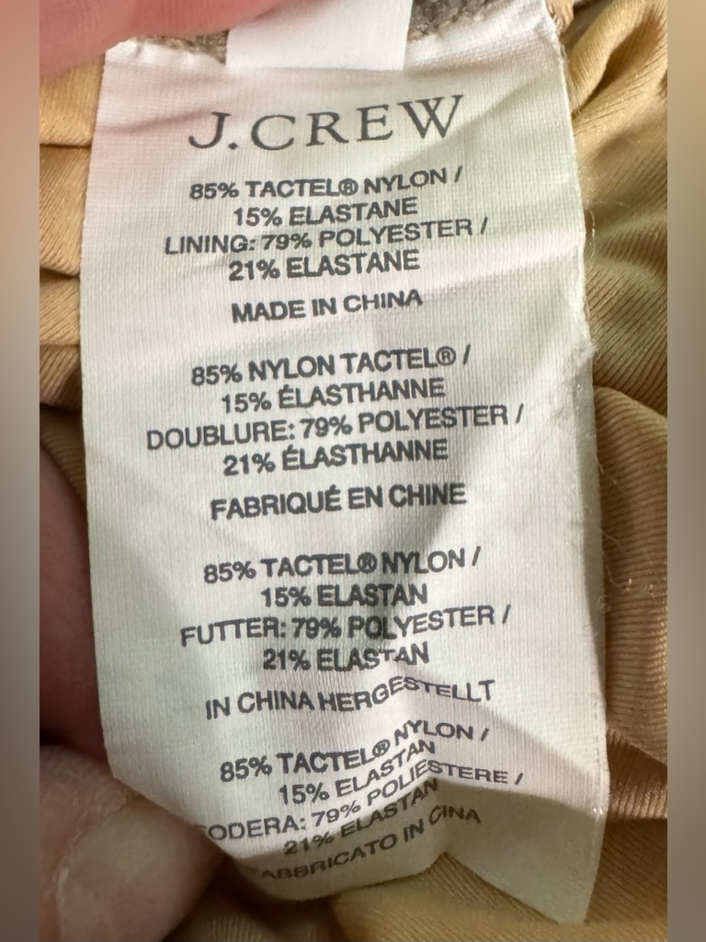 Like New - J.Crew Ruched One-Piece (8) - Picture 8 of 8